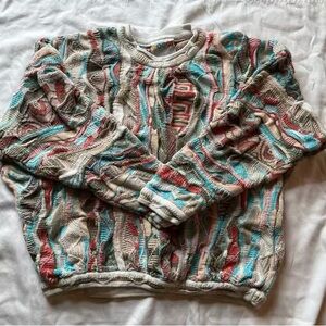 COOGI Multicolor Crewneck Sweater